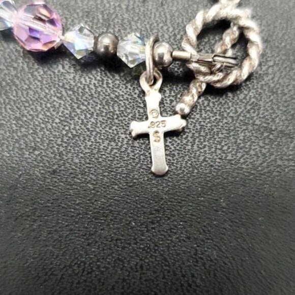 *Sale* Multi colored crystal bracelet - Picture 6 of 12